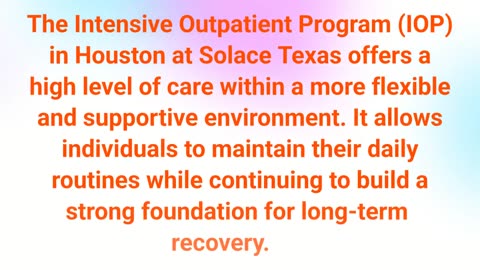 Solace Texas - Intensive Outpatient Treatment in Houston