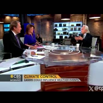 CONTROLLING THE WEATHER USING LASERS