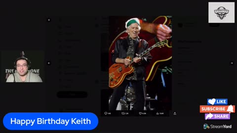 Keith Richards at 82 still alive and kicking
