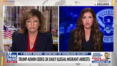 DHS Secretary Kristi Noem · Americans come first, we're dealing with a Marxist threat