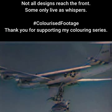 Experimental Jet Trials #ColourisedHistory