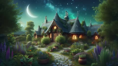 Medieval Fantasy Music | Whimsical Herbalist Garden | Relaxing Celtic Music