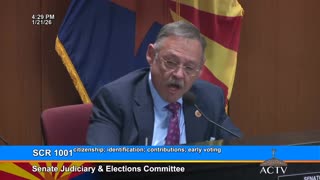 Sen. Mark Finchem: Let the Voters Decide Election Integrity (SCR 1001)