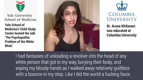 Anti White rhetoric