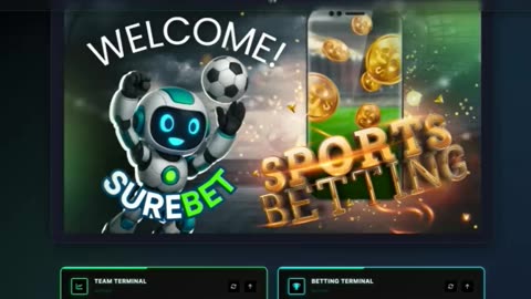 SUREBET - CEO UPDATES - AI CRYPTO SPORT BETTING PROFITS (crypto card ready) TOP TEAM ROB BUSER