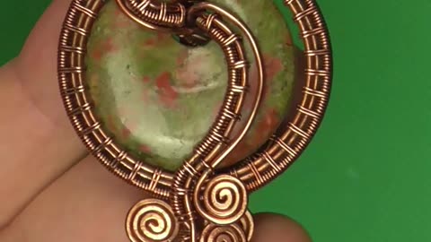 Wire Wrapped Stone Pendants, DIY, Wire Wrapped tutorial