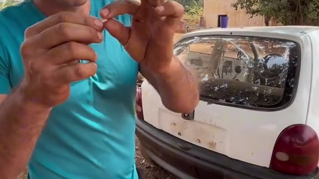 Vela quebra vidro