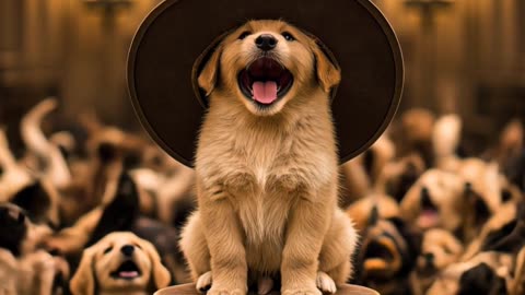 Hogwarts for Dogs? 🧙‍♂️🐾 Watch This Puppy’s Magical Sorting Moment!