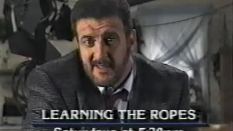 "Learning the Ropes" w/Lyle Alzado TV Commercial from 1988 w/the Road Warriors WWF NWA