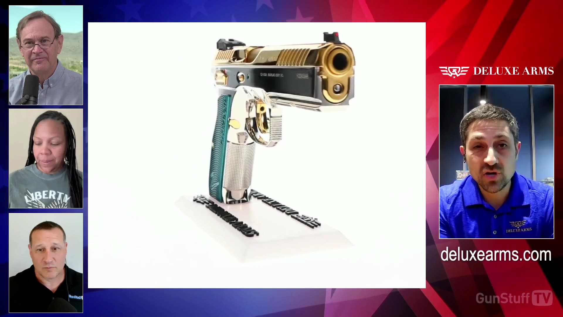 GunStuff LIVE #318: Sheila Matthews AbleChild.org, Folds of Honor, MT Training Center, Deluxe Arms