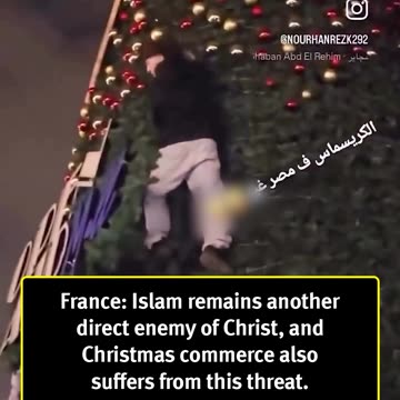 Islam remains another direct enemy of Christ; and Christmas commerce also suffers from this threat