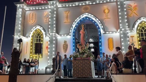 LIVE: Iluminação Igreja Nossa Senhora da Oliveira Fajã de Cima / Ponta Delgada, São Miguel 17.08.25