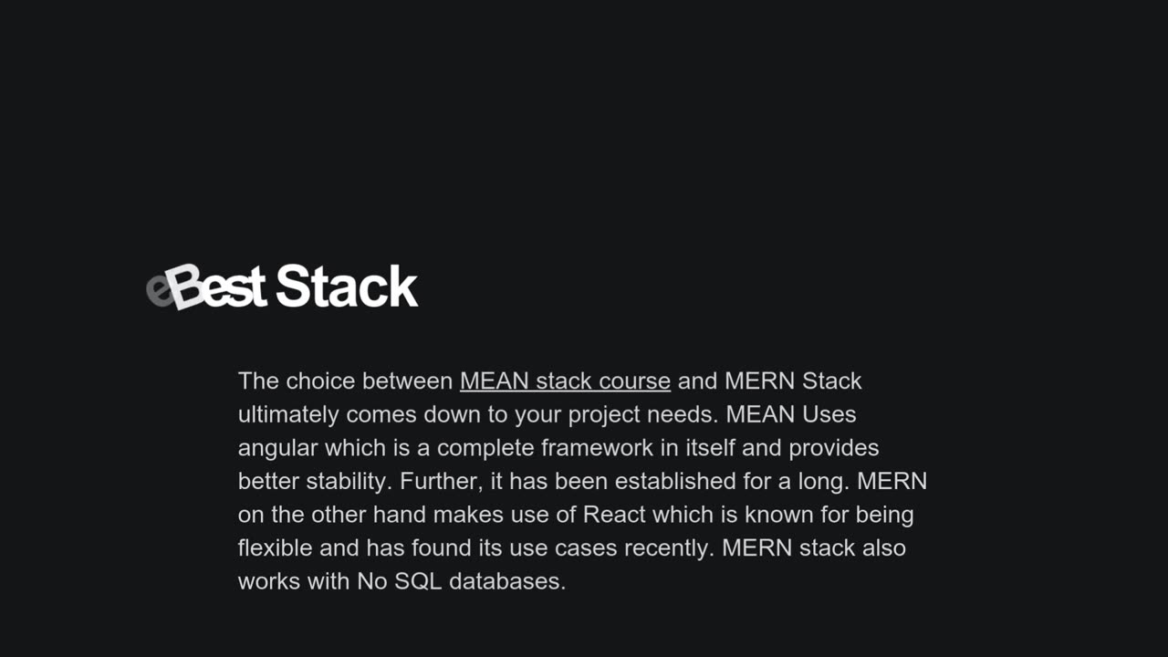 MERN vs. MEAN: Which Stack Should You Learn First?