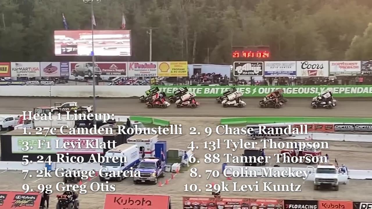 Skagit Speedway - Night #2 of The Skagit Nationals - High Limit 410 Sprintcar Series - 8/29/25