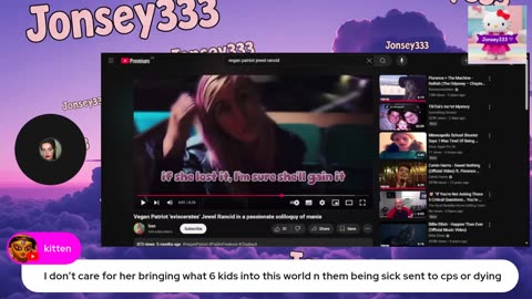08/28/25 Victoria J VOD: "Q s a poo c ass coward, catch ma outside ish.. 🦒"