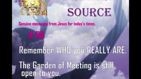 I AM PRIMARY SOURCE #98 5-17-25