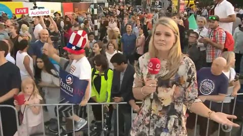 Obama Completely Ignores New Zealand Fans (FUNNY)