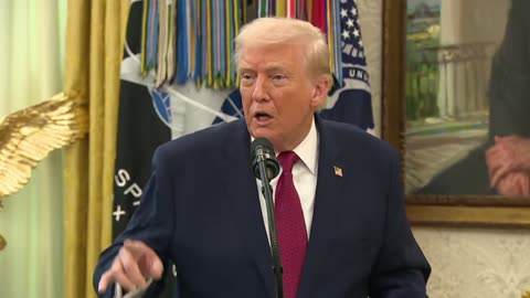 President Trump asked about criticism of his comments on Rob Reiner