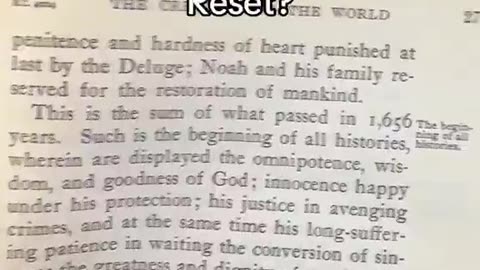 Old book says the beginning of all history i656