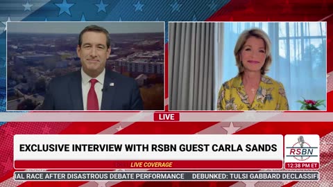 WATCH: RSBN Interviews former U.S. Ambassador to Denmark, Carla Sands - 7/21/25