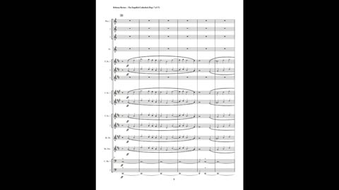 Claude Debussy – The Engulfed Cathedral (Saxophone Choir + 3 Piccolos, Flute, & 2 Contrabassoons)