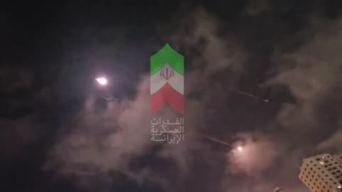 Iranian Ballistic Missiles Descend on Tel Aviv