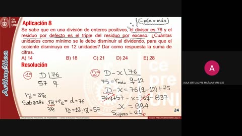 CEPRE UNI 2022 - 1 | Semana 13 | Aritmética S1