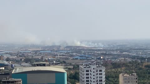 An Israeli strike in the capital of Iran, Tehran.
