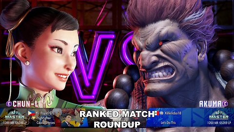 Kuya Kalbo SF6 Ranked Match Roundup. Chun Li Master Rank [Hori Fight Stick]