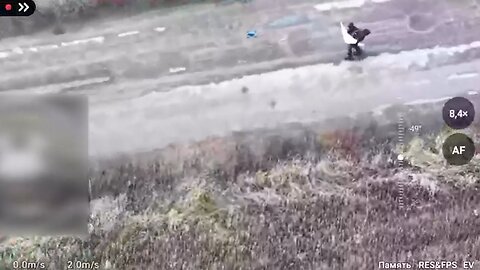 🚨📹 Ukrainian drones KILL fleeing CIVILIANS