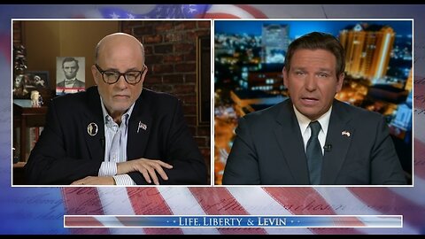 Gov DeSantis: If Dems Win Midterms, They'll Fabricate Impeachment to Block Trump's Agenda