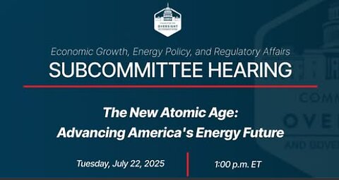 The New Atomic Age: Advancing America's Energy Future