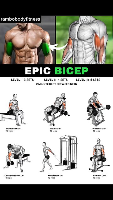 6 Biceps Exercises For Bigger Arms