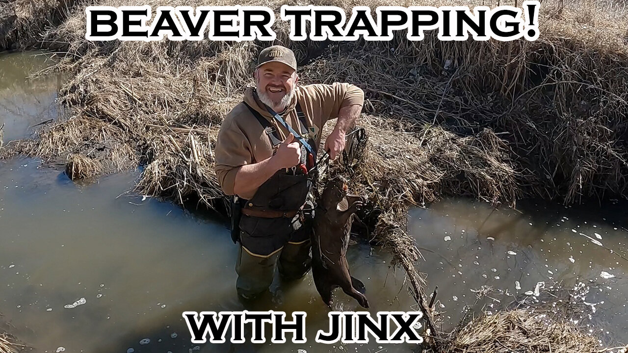 Early Spring BEAVER TRAPPING! VLOG with Catch | S6 Ep15