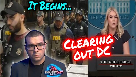 National Guard, FBI, DEA, crack down on DC. Our water is poisoned... TC 8/13/25