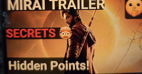 Teja Sajja’s Mirai Trailer Breakdown | Hidden Points No One Told You!