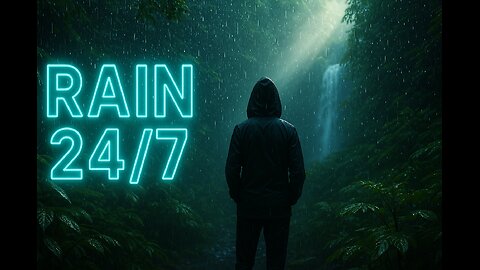 RAIN SO REAL You’ll Feel It 🌧️ Forest Ambience 24/7