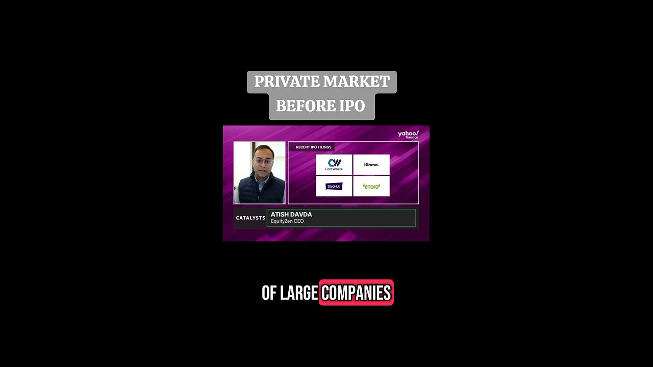 PRIVATE EQUITY MARKET BEFORE IPO