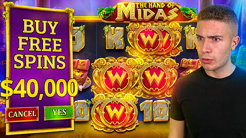 $40,000 Bonus Buy on HAND OF MIDAS 👑 (40K Bonus Buy Series #22)