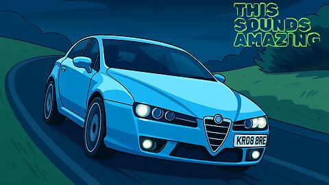 The Alpha Romeo Brera Engine Sounds Amazing
