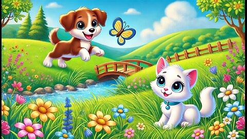 Max and Bella's Adventures – Fun and Friendship! Story for kids in English