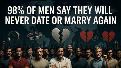 98% of Men Globally Are Refusing To Ever Date or Marry Again