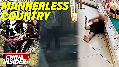 Chinese people lack manners explained