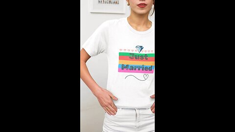 Just Married Shirt From The South Dominion Gifts Etsy Shop