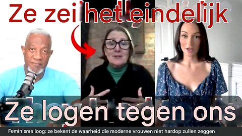 Feminisme loog: ze bekent de waarheid die moderne vrouwen niet hardop zullen zeggen.