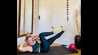 Pilates Sculpt with Mini-Band and Barre Ball | 45 Minutes