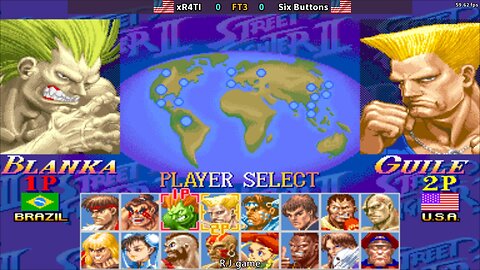 super street fighter 2X xR4TI VS Six Buttons 2025-7-13 FT3
