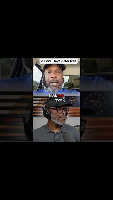 ICE clears the path for Black men ✊🏿