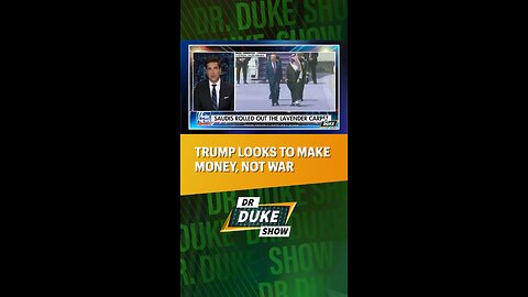 💰Trump Looks To Make Money, Not War