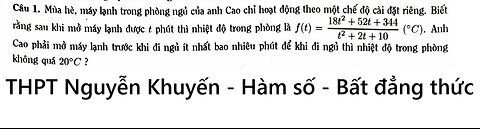 THPT Nguyễn Khuyến: Mùa hè, máy lạnh trong phòng ngủ của anh Cao chỉ hoạt